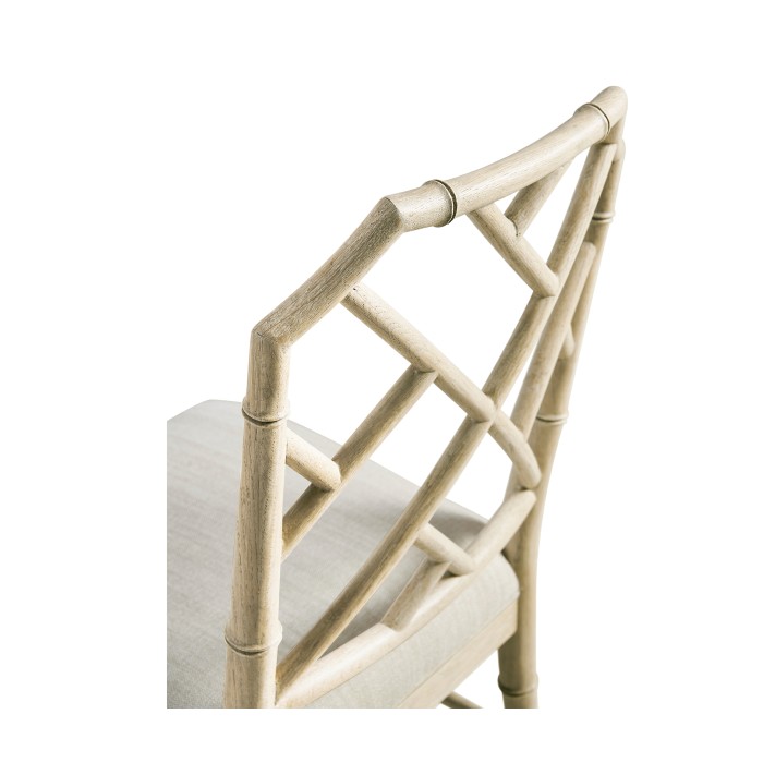 Saros Chippendale Bamboo Side Chair