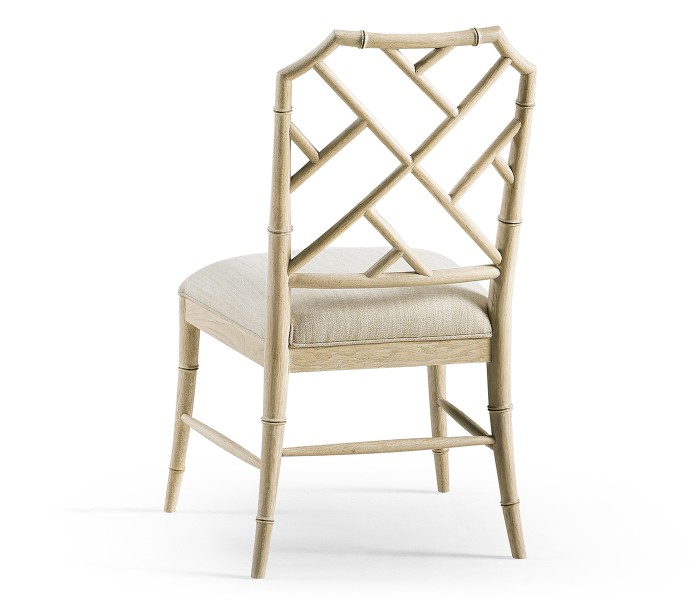 Saros Chippendale Bamboo Side Chair