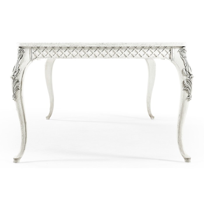 Inversion Lattice Leg Dining Table