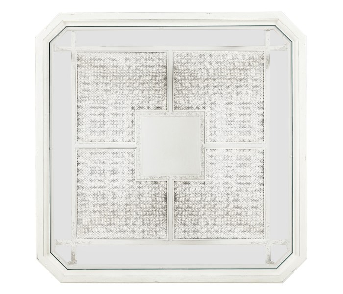Graupel Square Cocktail Table W/ Clipped Corners