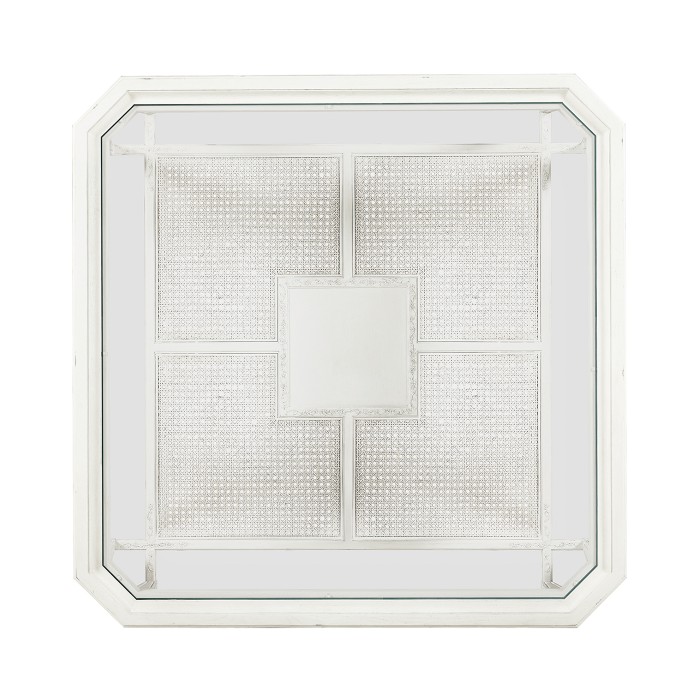 Graupel Square Cocktail Table W/ Clipped Corners