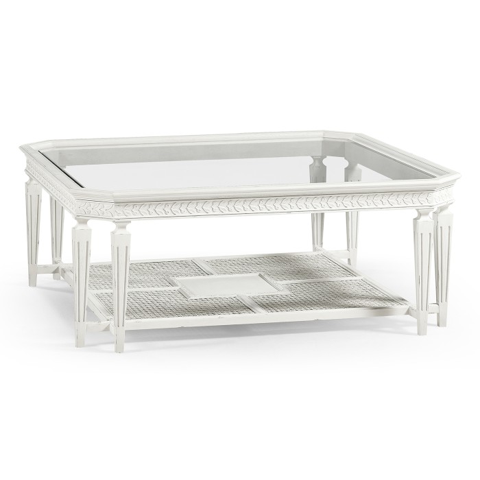 Graupel Square Cocktail Table W/ Clipped Corners