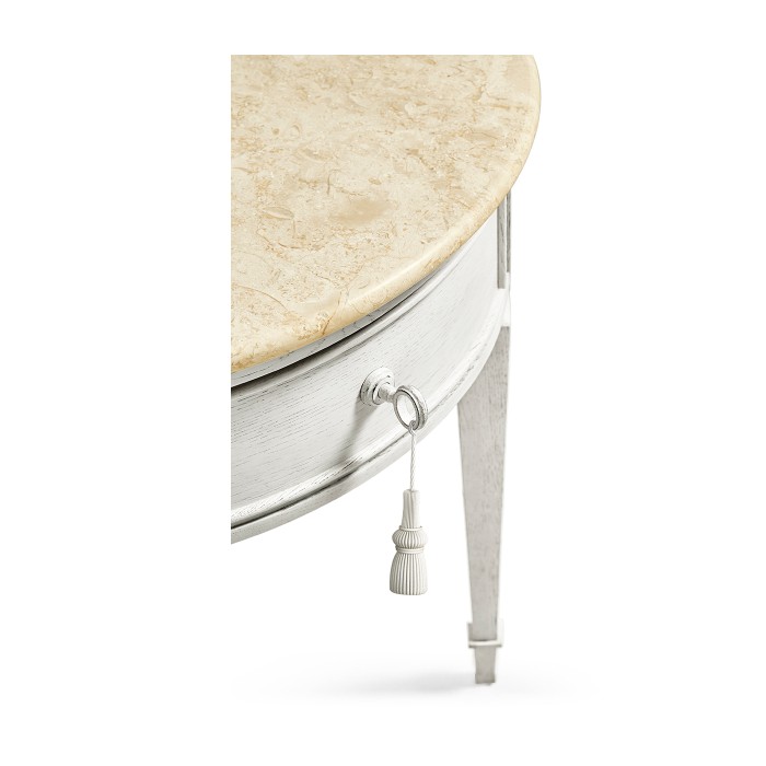 Anvil Round End Table