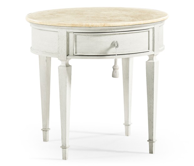 Anvil Round End Table
