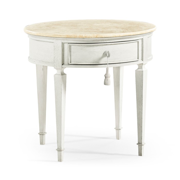 Anvil Round End Table