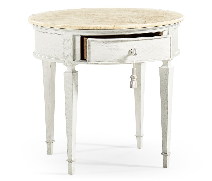 Anvil Round End Table