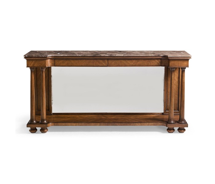 Hattie Mirrored Console Table