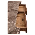 Hattie Mirrored Console Table