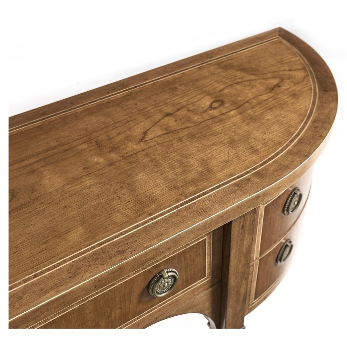 Sundial Demilune Console Table