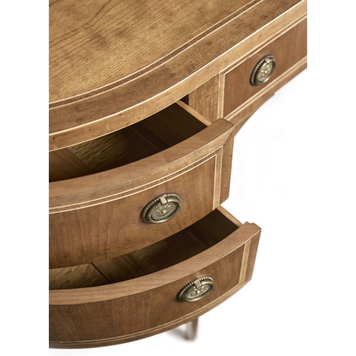 Sundial Demilune Console Table