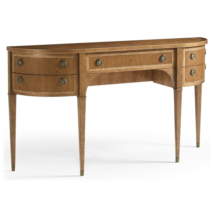 Sundial Demilune Console Table
