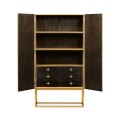 Four-Point Star 3D Geometric Cabinet