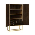Four-Point Star 3D Geometric Cabinet