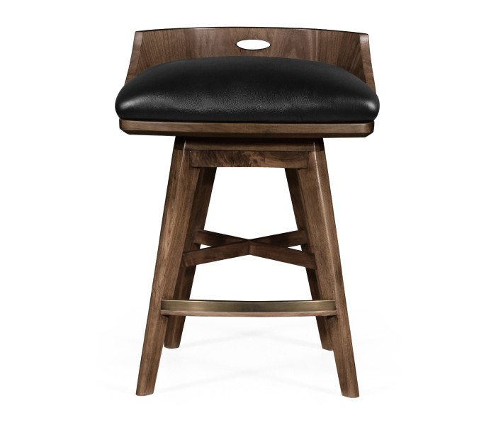 Langkawi Natural Walnut Counter Stool
