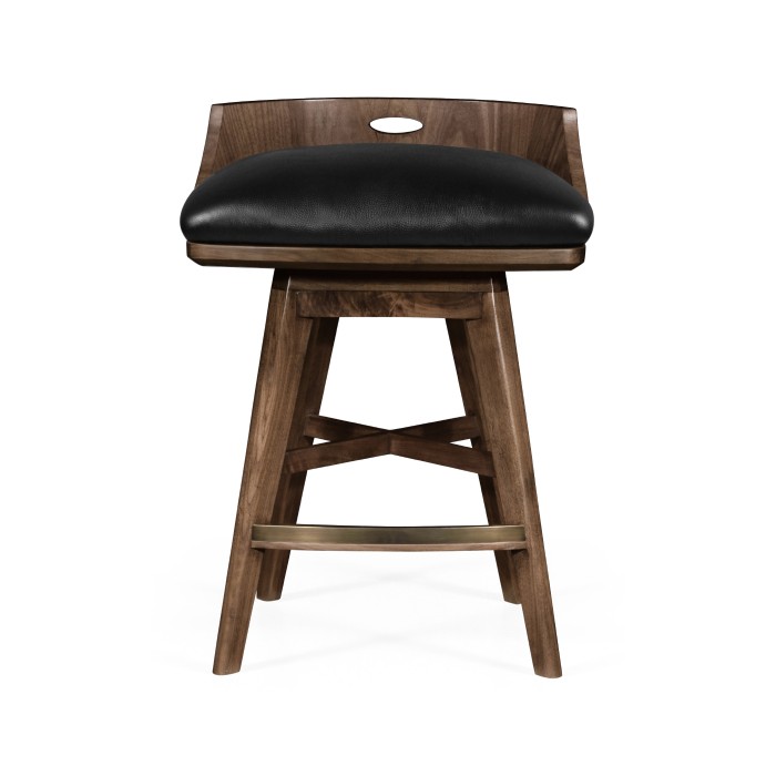 Langkawi Natural Walnut Counter Stool