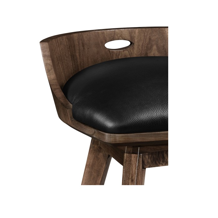 Langkawi Natural Walnut Counter Stool