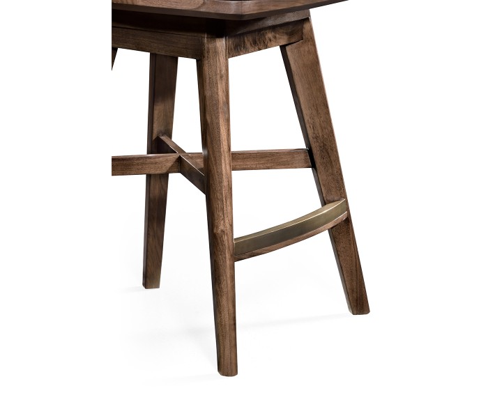 Langkawi Natural Walnut Counter Stool