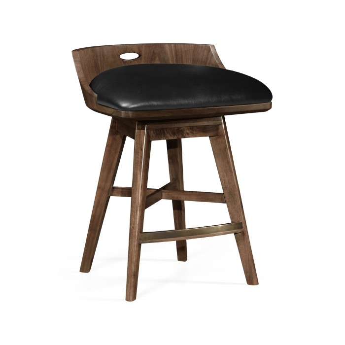 Langkawi Natural Walnut Counter Stool
