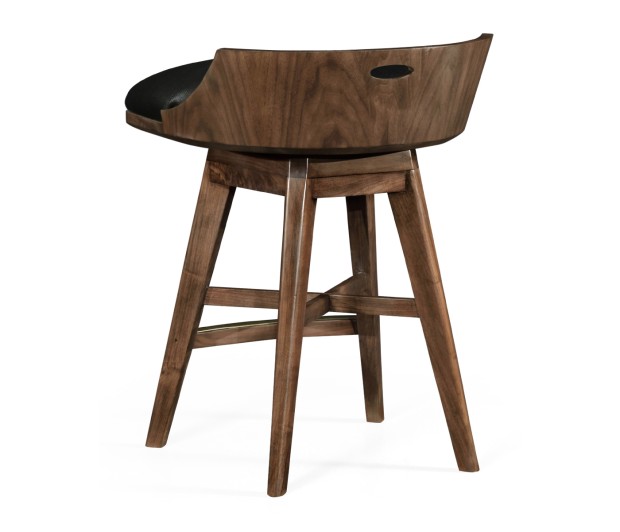 Langkawi Natural Walnut Counter Stool