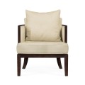 Langkawi Occasional Tub Chair with Rattan Matte Back