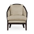 Rouded Langkawi Rattan Back Dining Chair