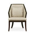Langkawi Curved Sonokelling & Rattan Occasional Chair
