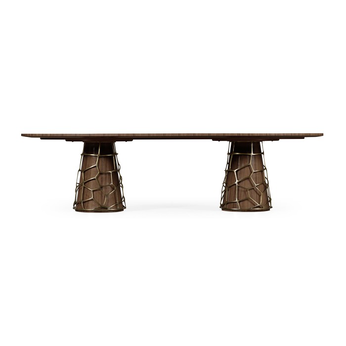 Long Oval Dining Table 118