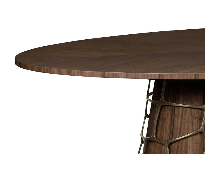 Long Oval Dining Table 118