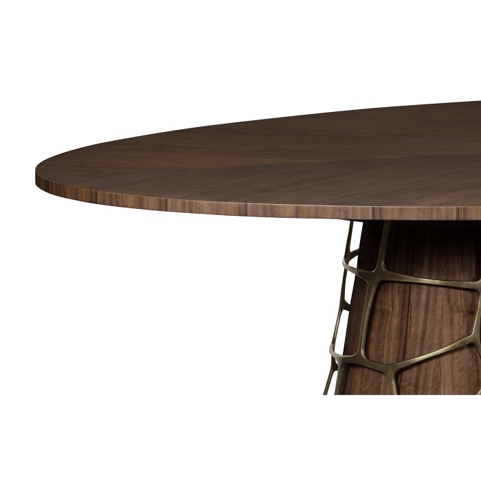 Long Oval Dining Table 118