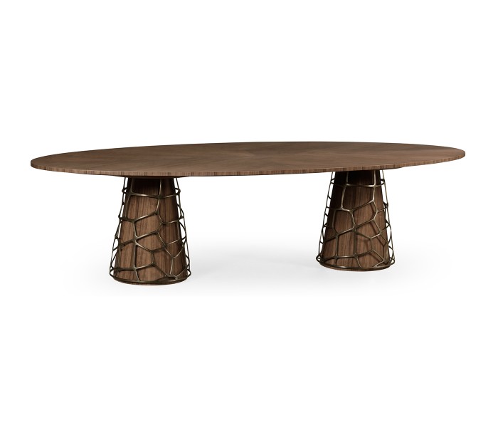 Long Oval Dining Table 118