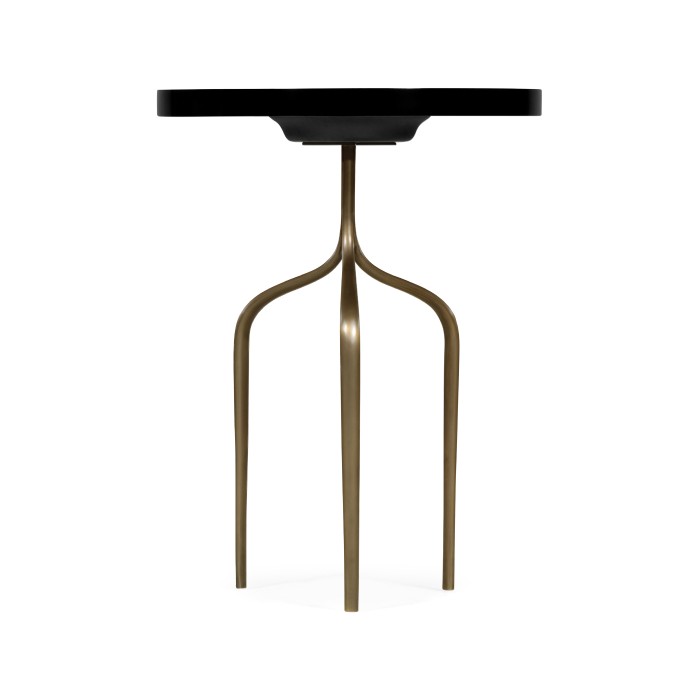 Helical Wine Table with Tripod Base