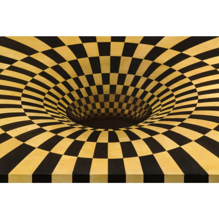 3D Op Art Coffee Table