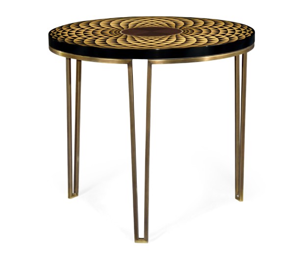 Helical Round Lamp Table