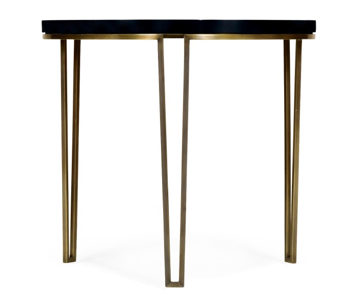 Helical Round Lamp Table