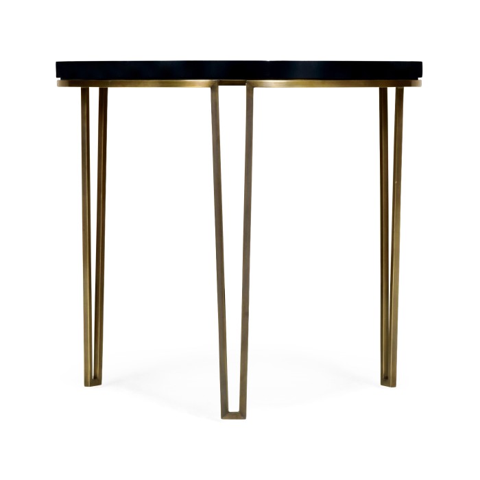 Helical Round Lamp Table