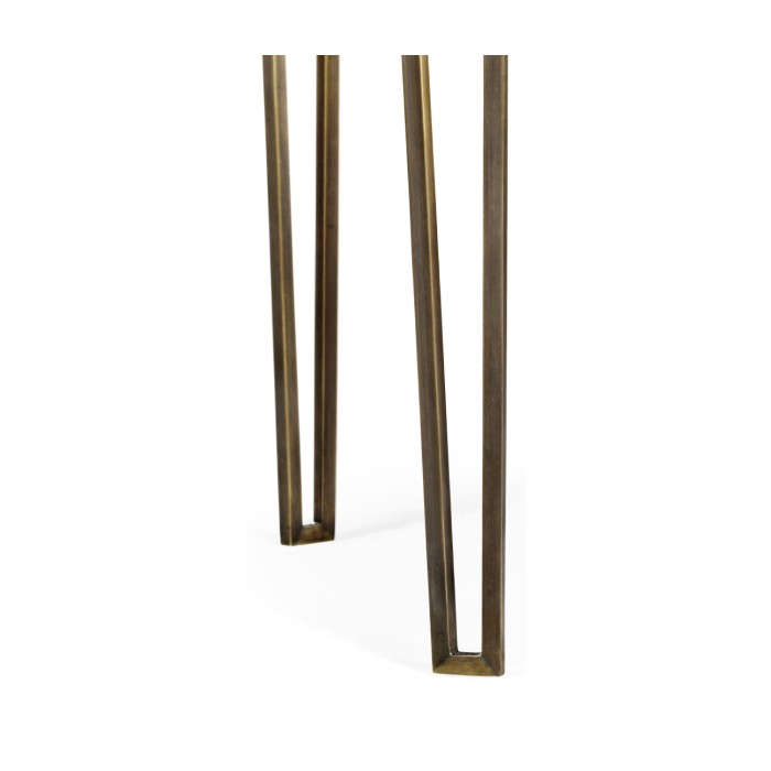 Helical Round Lamp Table