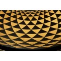 Helical Round Lamp Table