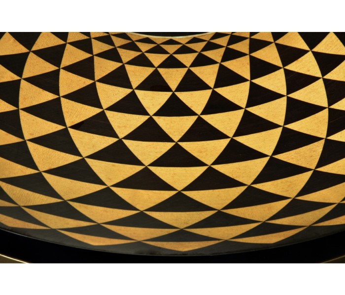 Helical Round Lamp Table