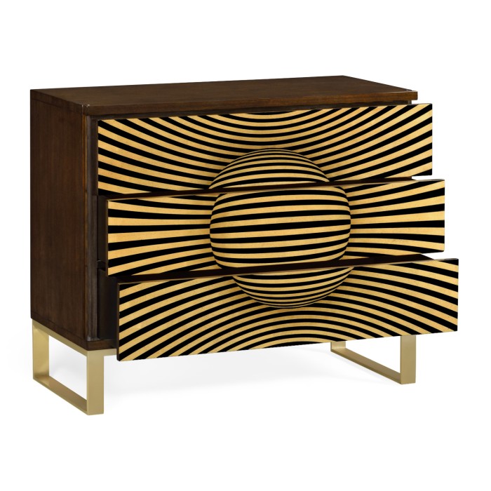 3D Op Art Chest of Drawers