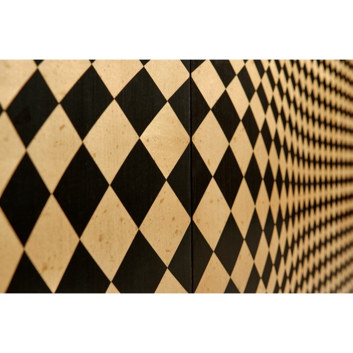3D Op Art TV Entertainment Unit