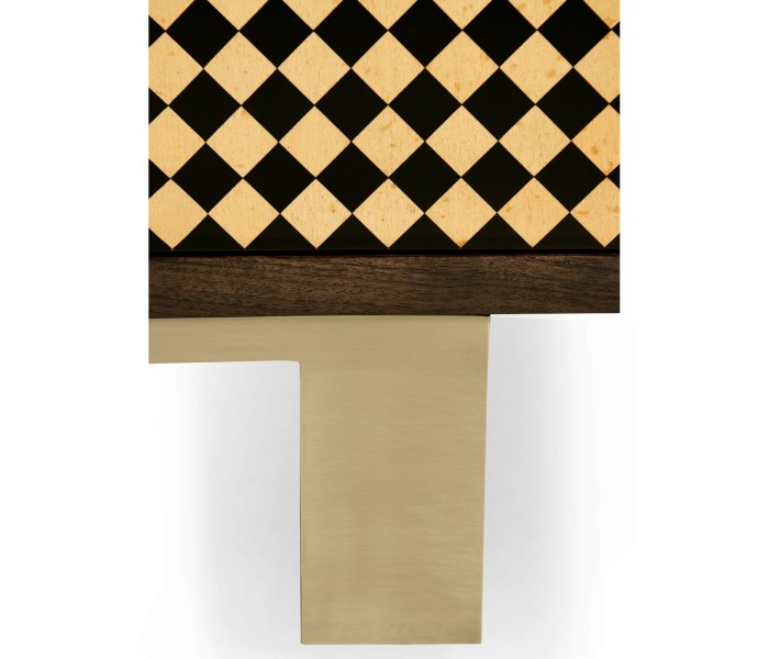 3D Op Art TV Entertainment Unit