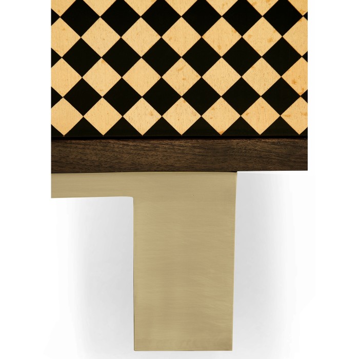 3D Op Art TV Entertainment Unit