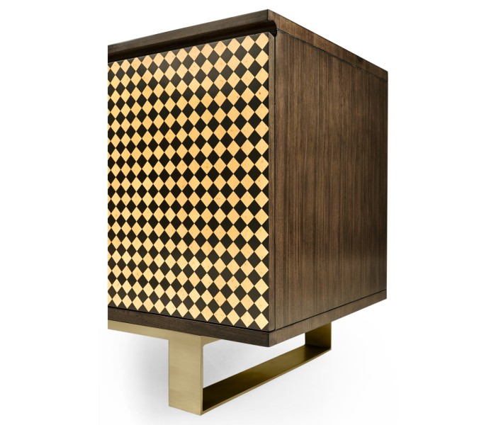 3D Op Art TV Entertainment Unit