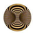 Op Art Counter Table