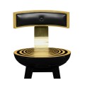 Swivel Counter Stool with Back Support