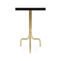 Oval Sofa Table with Tripod Base