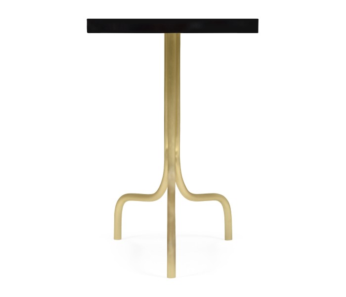 Oval Sofa Table with Tripod Base