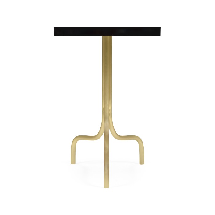 Oval Sofa Table with Tripod Base