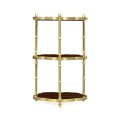 Bamboo Three-Tier End Table