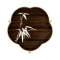 Bamboo Three-Tier End Table